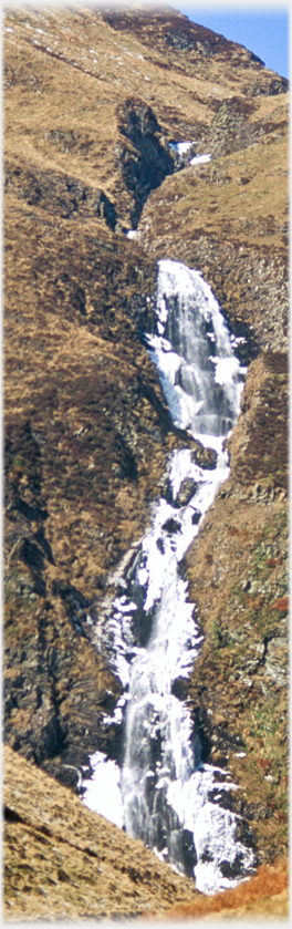 Grey Mare's Tail in Spring.