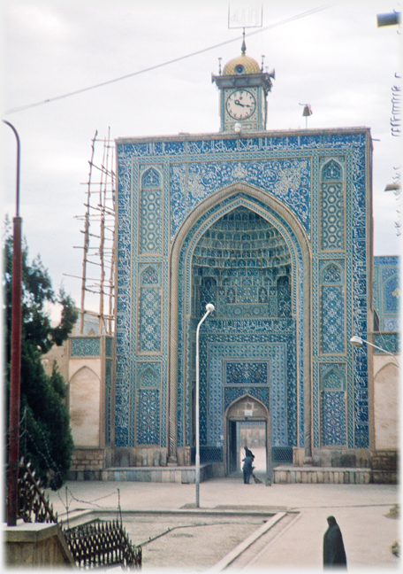 Entrance iwan of friday Mosque.
