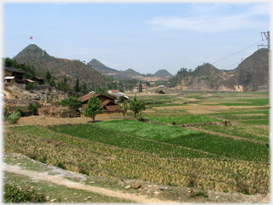 The village of Lung Cu.