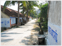 Pasumalai village main street.