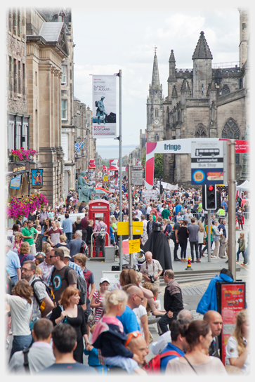 Edinburgh Festival High Street