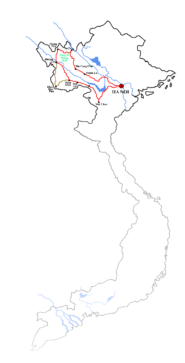 Map of the Far North