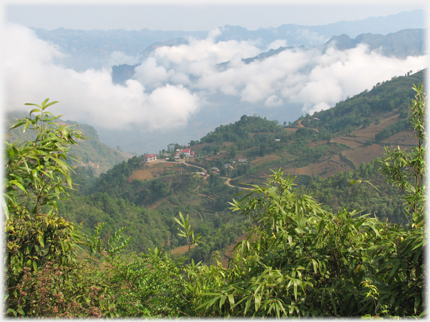 Clouds above San Chai.