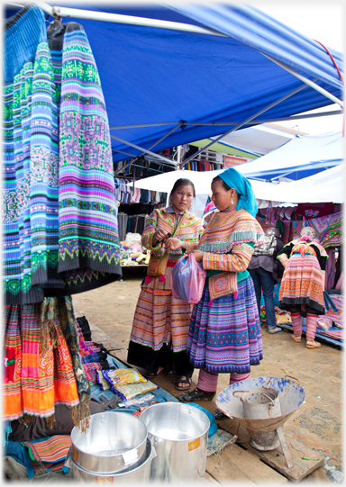 Haberdasher stall.