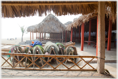 Nets drying