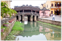 The Japanese Bridge in Hoi An.