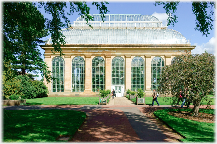 Palm house.