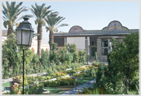 The garden of Narenjestan in Shiraz.