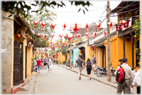 Main street in Hoi An.