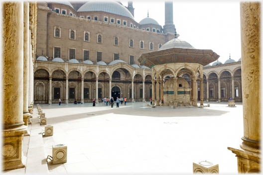 Courtyard of the Mosque.