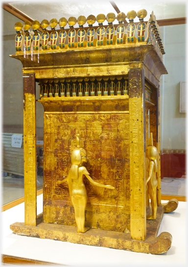 Tut canopic shrine.