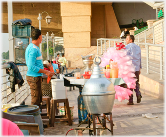 Tea seller.