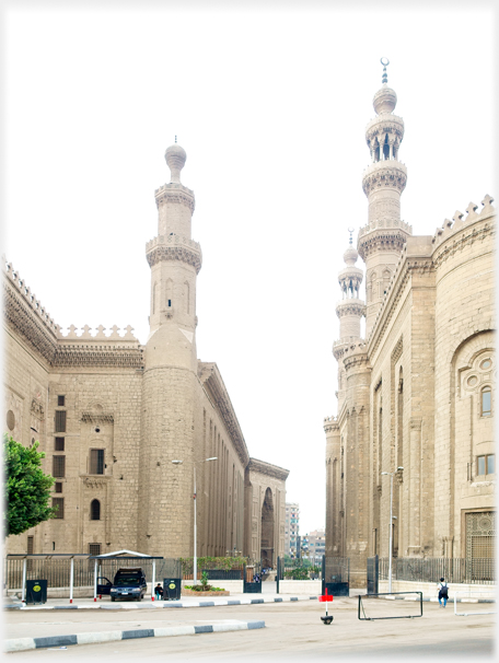 The Sultan Hassan and Al-Rifai Mosques.