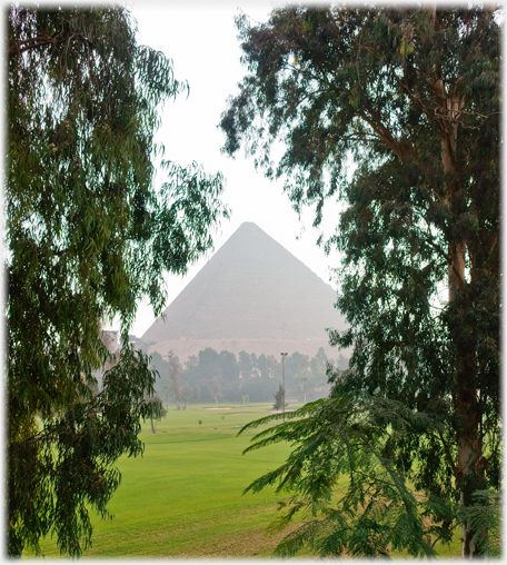 The Great Pyramid of Giza.