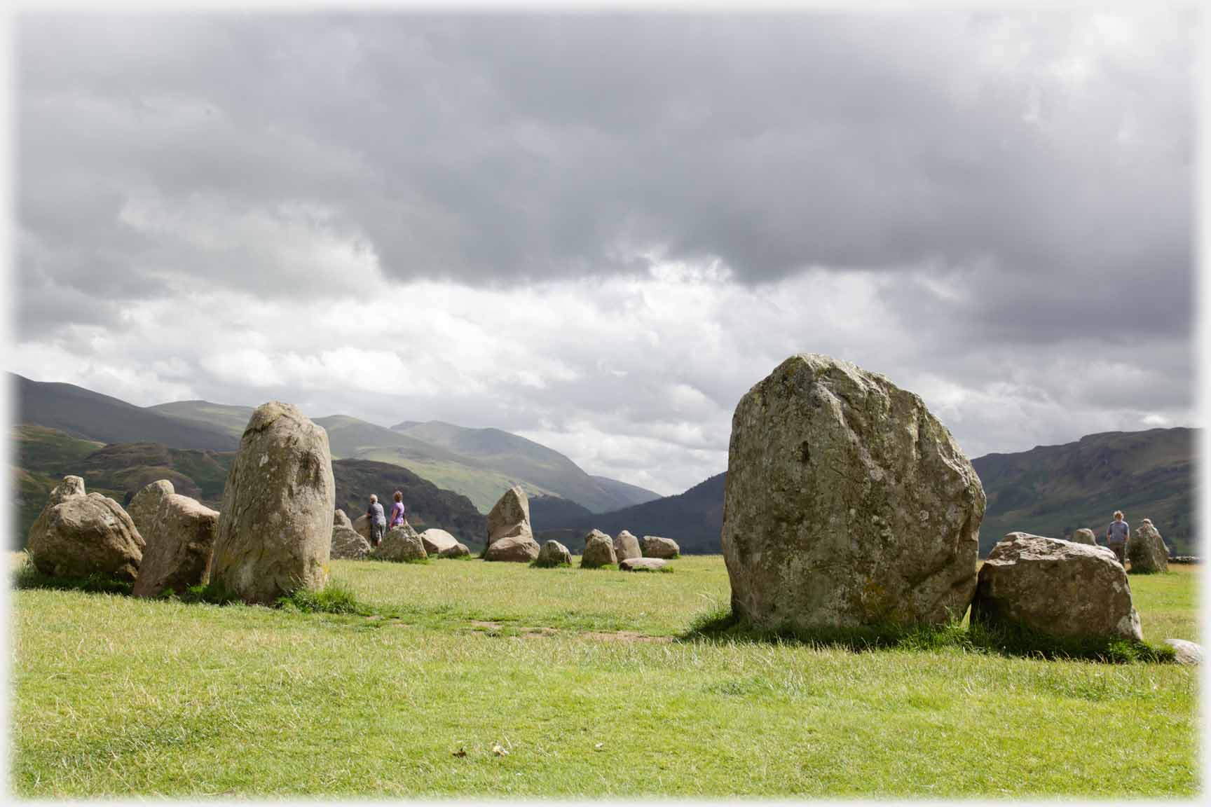 Two of the major stones in the circle.