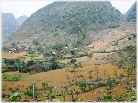 Karst anad fields below.