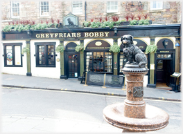Greyfriars Bobby and Bar.
