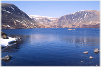 Loch Skeen in Dumfriesshire.