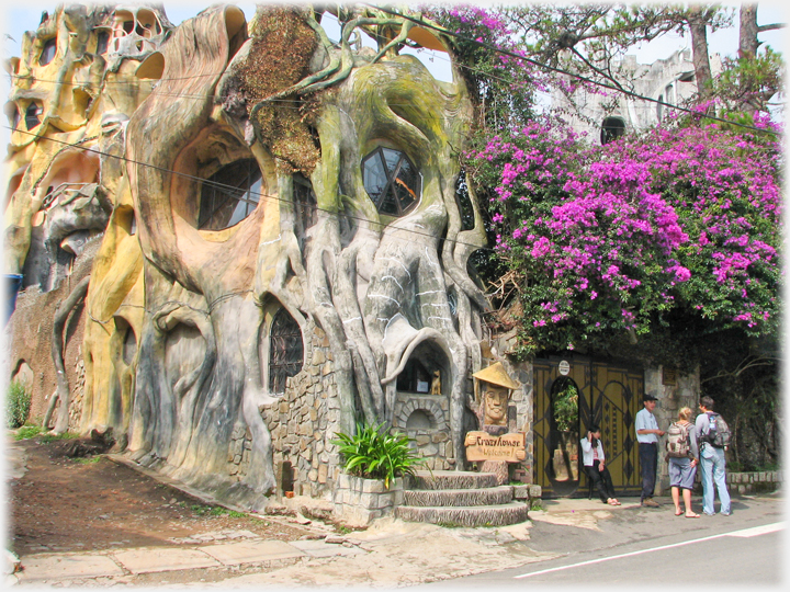 Entrance to Crazy House.