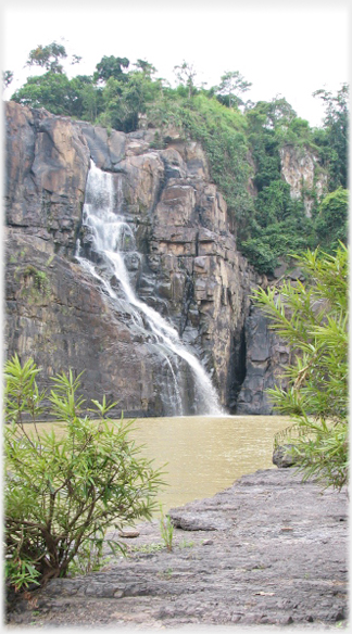 Waterfall near the main cascade.