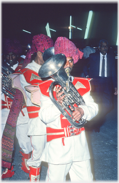 Euphonium player.