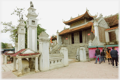 West view of Temple