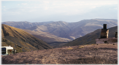 Turkish mountains in summer