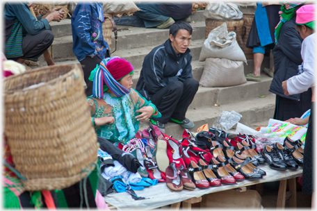 Shoe seller.