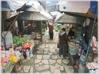 Sa Pa street market.