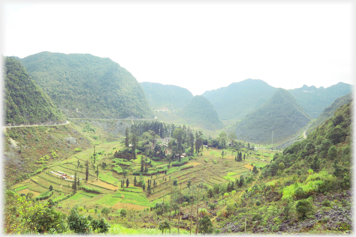 Dong Van Palace valley.