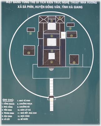 Plan of buildings.