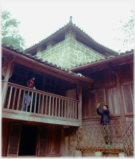 Corner tower.