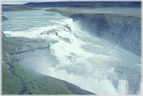 Big waterfall.