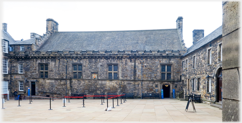 The Great Hall building on the Crown Square.