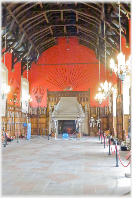 General view of the east end of the Hall.