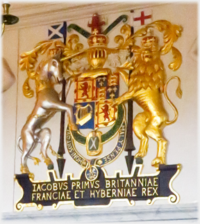 James VI's coat of arms.
