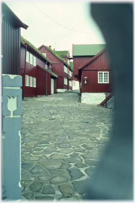 Street in the old town.