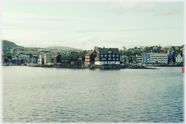 Torshavn waterfront.