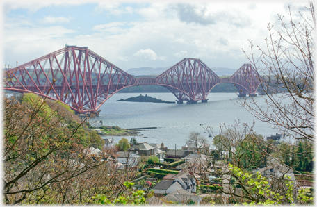 Bridge from road bridge