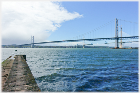 road bridge and ferry pier