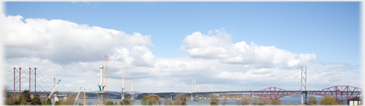 Panarama of 3 bridges