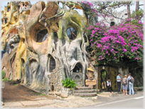 Entrance to the Crazy House in Da Lat.