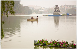 Boat on the Lake.