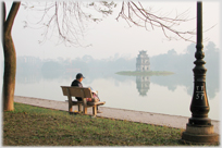 Reading by the Lake and Thap Rau.