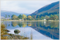 Tibbie Shiels Inn by the Loch of the Lowes.