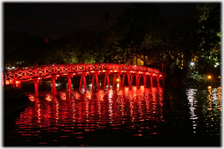 The bridge at night