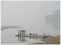 Ferry boat on the River Da.