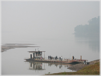 Ma River ferry.