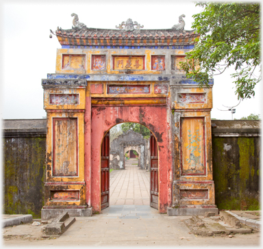 Courtyard Gate.