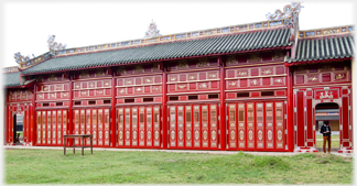 Rear of the Khon Thai Palace.